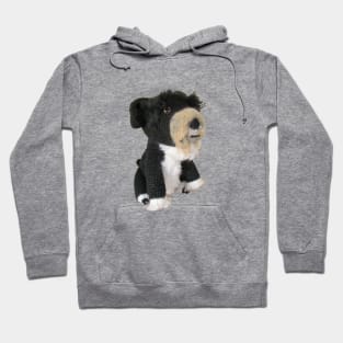 Black and White Dog Doll Hoodie